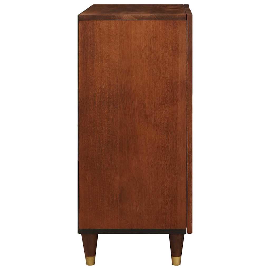 Sideboard Braun 60 x 33.5 x 75 cm massives Mangoholz