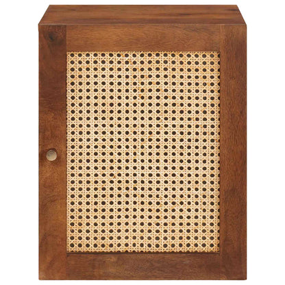 Badezimmer Schrank mit Regal mit Tür Braun 38 x 33,5 x 48 cm