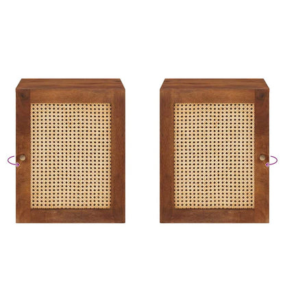 Badezimmerschrank mit Tür Braun 38 x 33,5 x 48 cm Holzwerkstoff