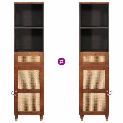 Sideboard mit Schubladen mit Regal Braun 38 x 33,5 x 160 cm