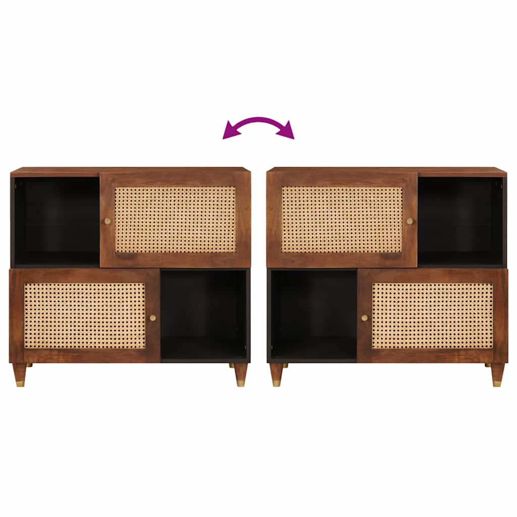 Medienlagerungsschränke & Regale Braun 80 x 33.5 x 75 cm
