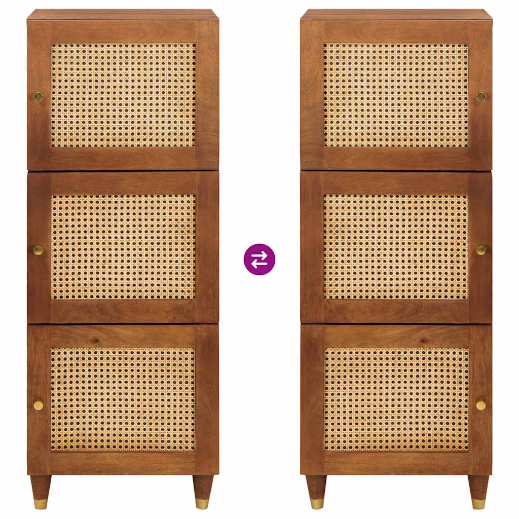 Hoher Schrank Braun 40 x 33.5 x 110 cm