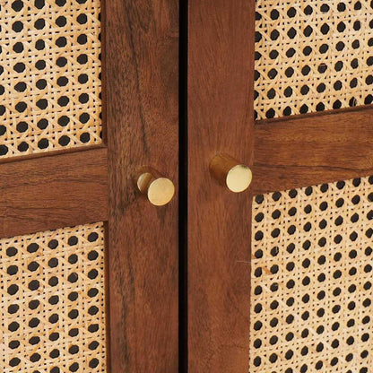 Medienlagerung Schränke & Regale Braun 60 x 33.5 x 100 cm