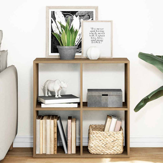 Raumteiler-Bücherregal Artisan-Eiche 69,5x29x69,5 cm