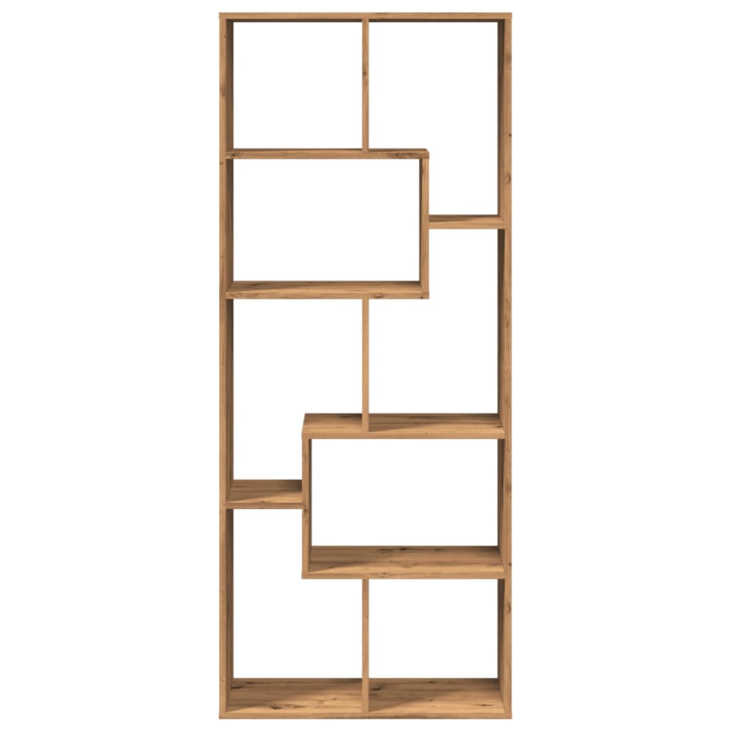 Raumteiler-Bücherregal Artisan-Eiche 67x25x161,5 cm