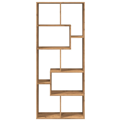 Raumteiler-Bücherregal Artisan-Eiche 67x25x161,5 cm