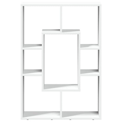 Bücherregal Weiß 63x20x90 cm Holzwerkstoff