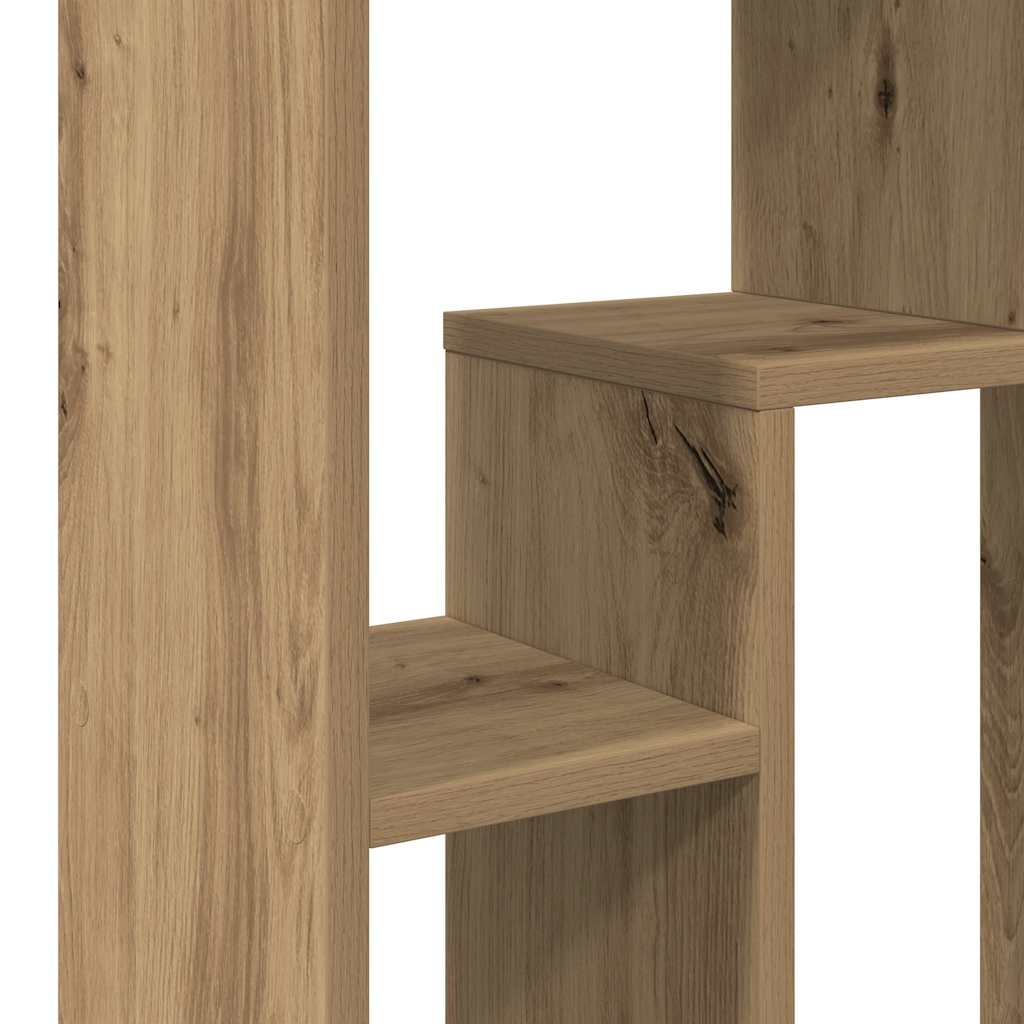 Bücherregal Artisan-Eiche 63x20x90 cm Holzwerkstoff