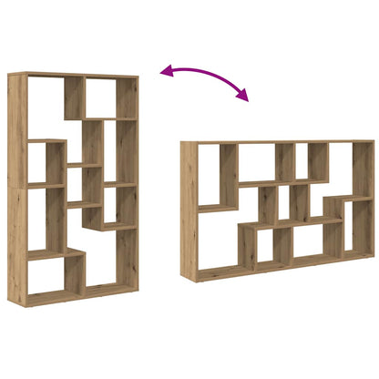 Bücherregal Artisan-Eiche 72x20x120 cm Holzwerkstoff