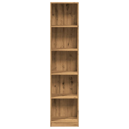 Bücherregal Artisian Oak 40 x 24 x 176 cm Holzwerkstoff