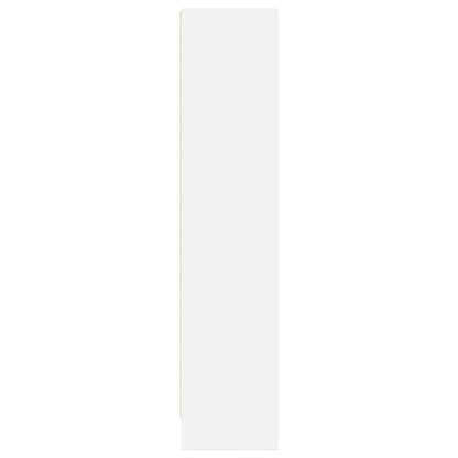 Bogreol Hvid 60x24x109 cm Træmateriale