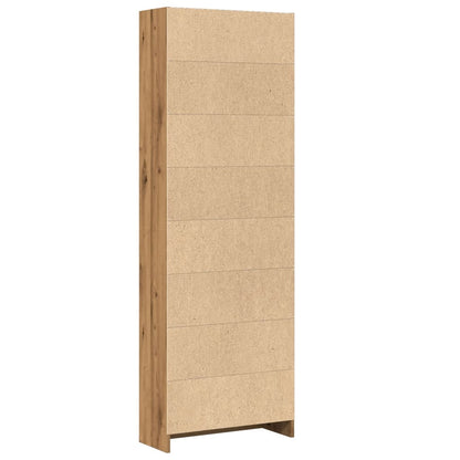 Bücherregal Artisian Oak 60 x 24 x 176 cm Holzwerkstoff