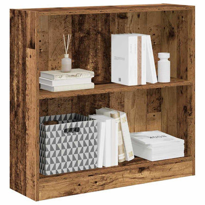 Bücherregal Altholz-Optik 80x24x76cm Holzwerkstoff