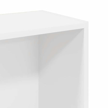 Bücherregal Weiß 80x24x109 cm Holzwerkstoff