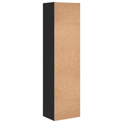 Bücherregal Schwarz 40x30x152 cm Holzwerkstoff