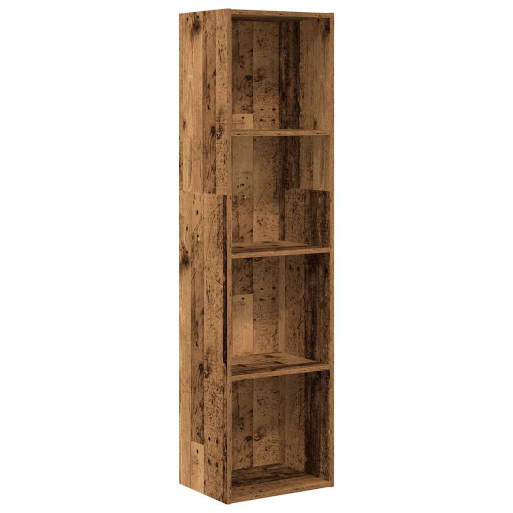 Bücherregal Altholz-Optik 40x30x152 cm Holzwerkstoff