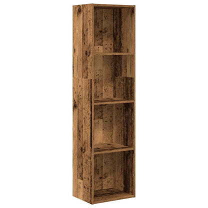 Bücherregal Altholz-Optik 40x30x152 cm Holzwerkstoff