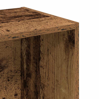 Bücherregal Altholz-Optik 40x30x152 cm Holzwerkstoff