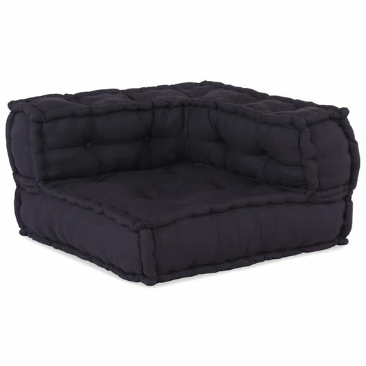 Kissen 4 pcs Anthrazit 70 x 70 x 54 cm Polyester