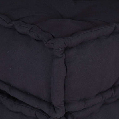 Kissen 4 pcs Anthrazit 70 x 70 x 54 cm Polyester