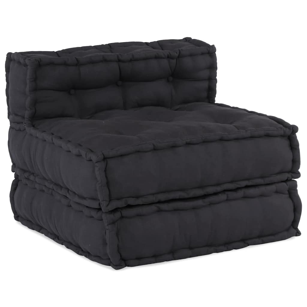 Kissen 4 pcs Anthrazit 70 x 70 x 54 cm Polyester