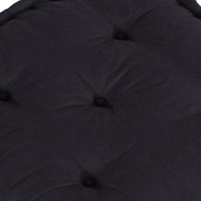 Kissen 2 pcs Anthrazit 70 x 70 x 36 cm Polyester