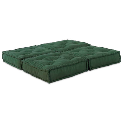 Kissen 2 pcs Grün 70 x 70 x 36 cm Polyester