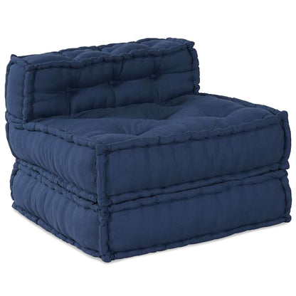 Kissen 4 pcs Blau 70 x 70 x 54 cm Polyester
