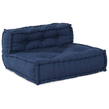 Kissen 4 pcs Blau 70 x 70 x 54 cm Polyester