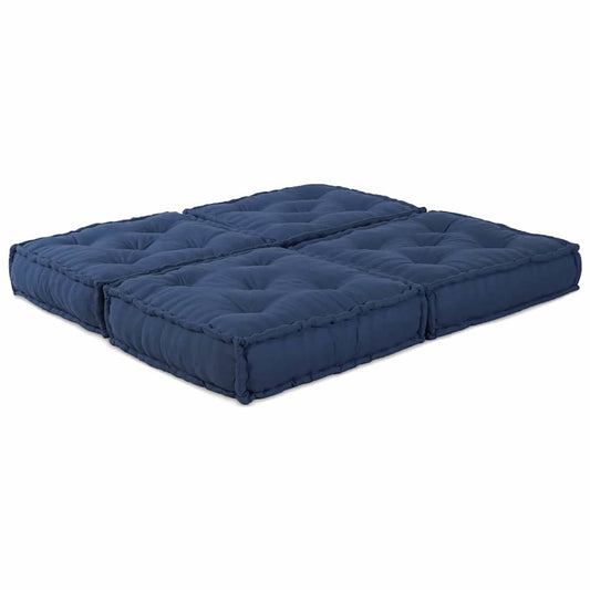 Kissen 2 pcs Blau 70 x 70 x 36 cm Polyester