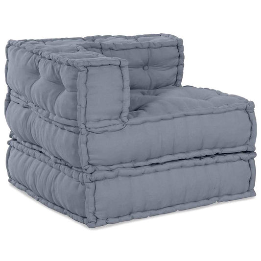 Kissen 3 pcs Grau 70 x 70 x 54 cm Polyester