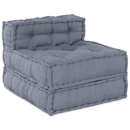 Kissen 4 pcs Grau 70 x 70 x 54 cm Polyester