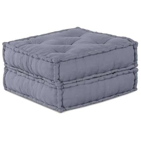 Kissen 2 pcs Grau 70 x 70 x 36 cm Polyester