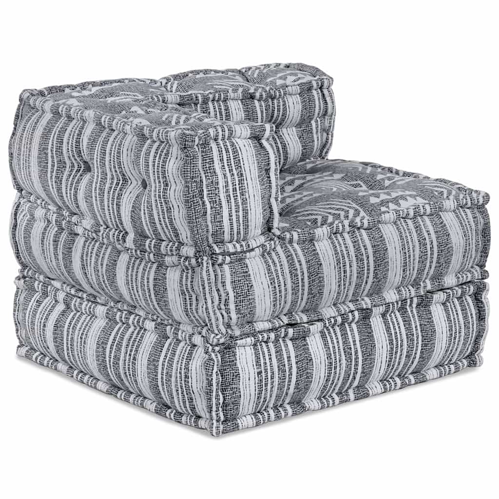 Kissen 4 pcs Hellgrau 70 x 70 x 54 cm Polyester