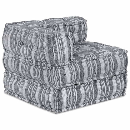 Kissen 4 pcs Hellgrau 70 x 70 x 54 cm Polyester