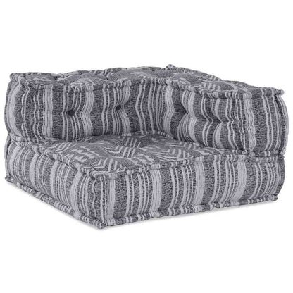 Kissen 4 pcs Hellgrau 70 x 70 x 54 cm Polyester