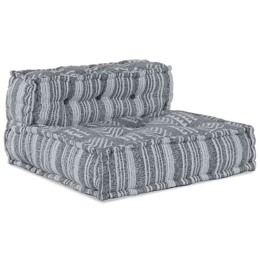 Kissen 4 pcs Hellgrau 70 x 70 x 54 cm Polyester