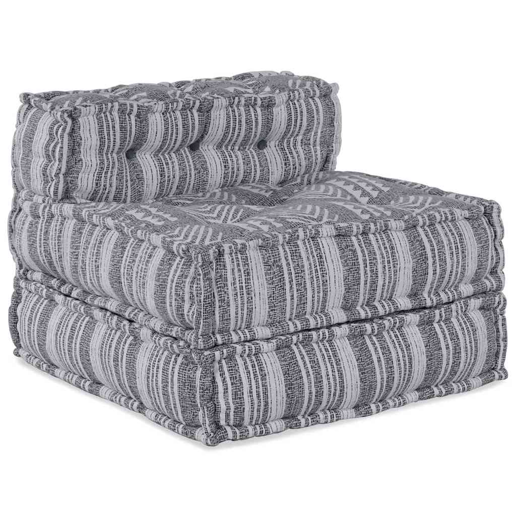 Kissen 4 pcs Hellgrau 70 x 70 x 54 cm Polyester