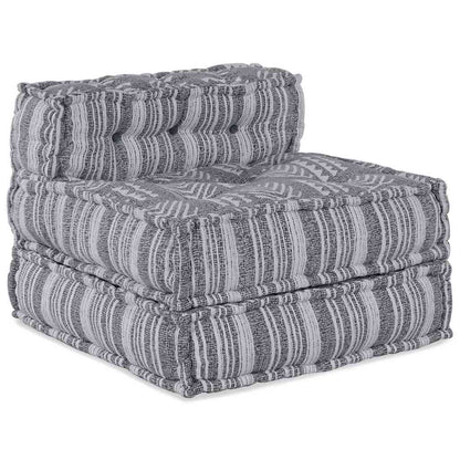 Kissen 4 pcs Hellgrau 70 x 70 x 54 cm Polyester