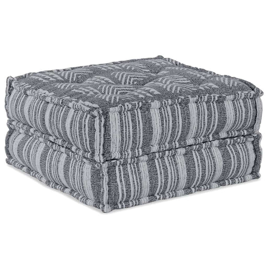 Kissen 2 pcs Hellgrau 70 x 70 x 36 cm Polyester