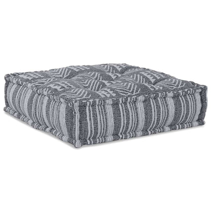 Kissen 2 pcs Hellgrau 70 x 70 x 36 cm Polyester