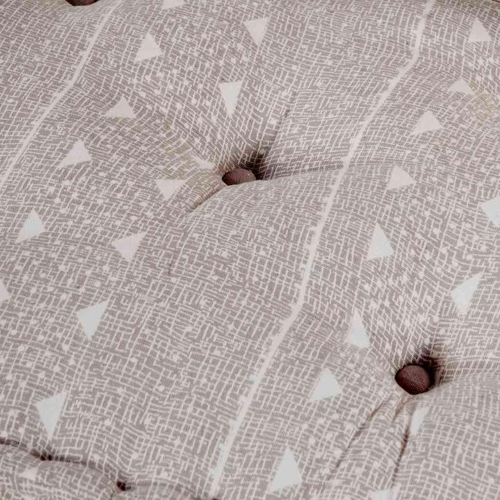 Kissen 2 pcs Braun 70 x 70 x 36 cm Polyester