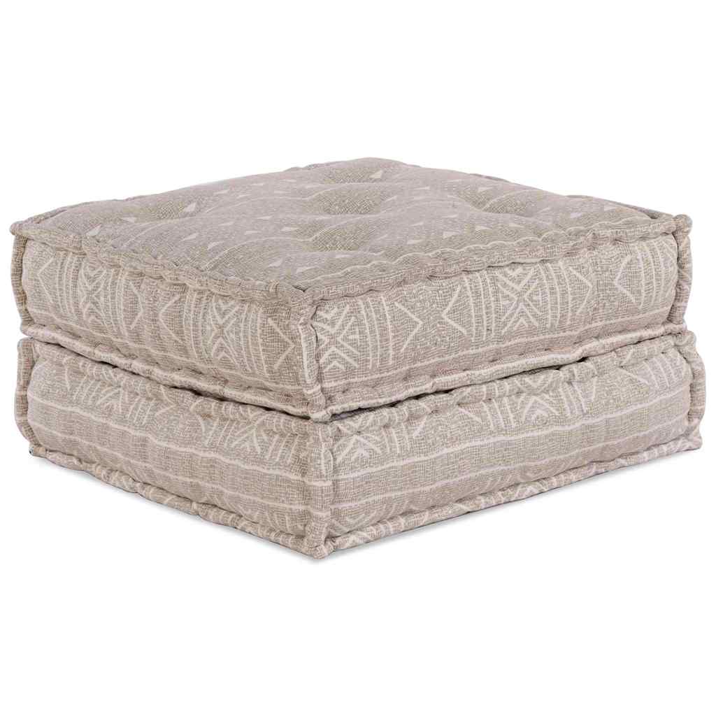 Kissen 2 pcs Braun 70 x 70 x 36 cm Polyester