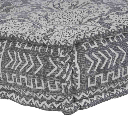 Kissen 3 pcs Hellgrau 70 x 70 x 54 cm Polyester