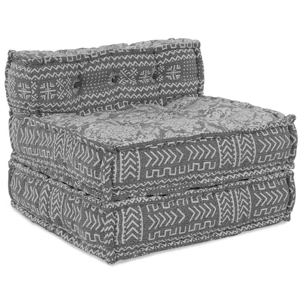 Kissen 4 pcs Hellgrau 70 x 70 x 54 cm Polyester