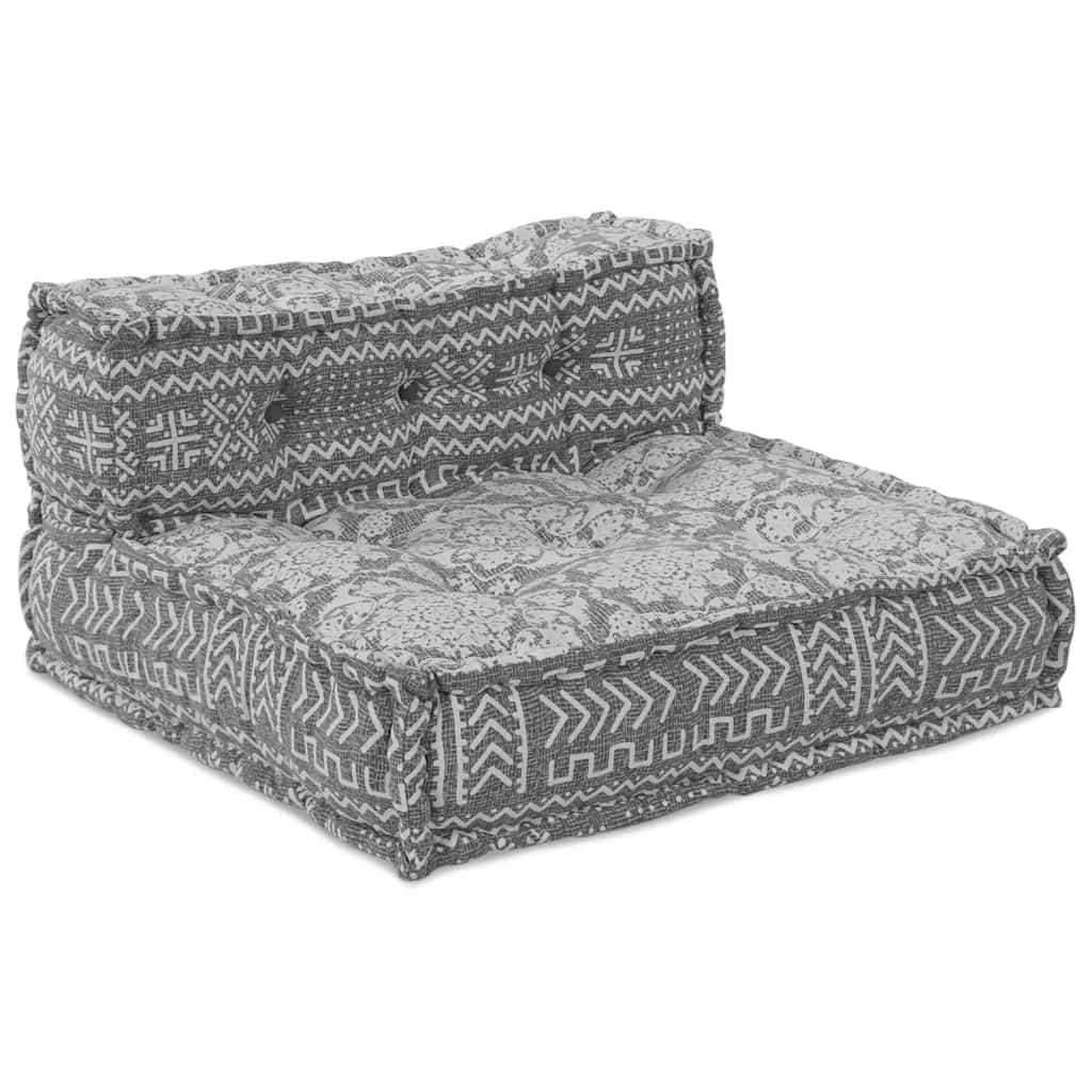 Kissen 4 pcs Hellgrau 70 x 70 x 54 cm Polyester