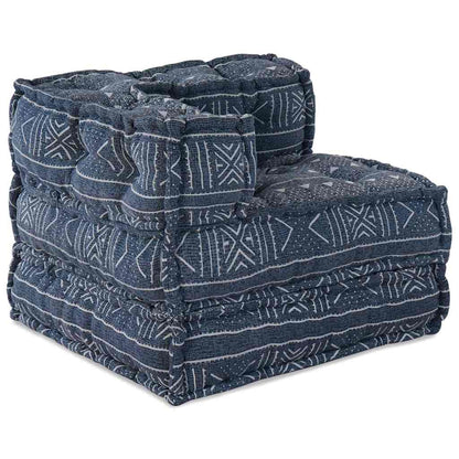 Kissen 2 pcs Blau 70 x 70 x 54 cm Polyester
