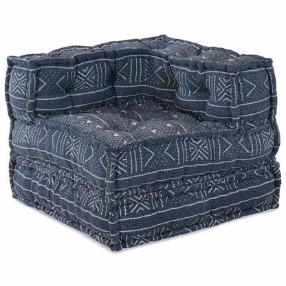 Kissen 2 pcs Blau 70 x 70 x 54 cm Polyester