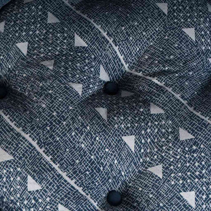 Kissen 2 pcs Blau 70 x 70 x 36 cm Polyester