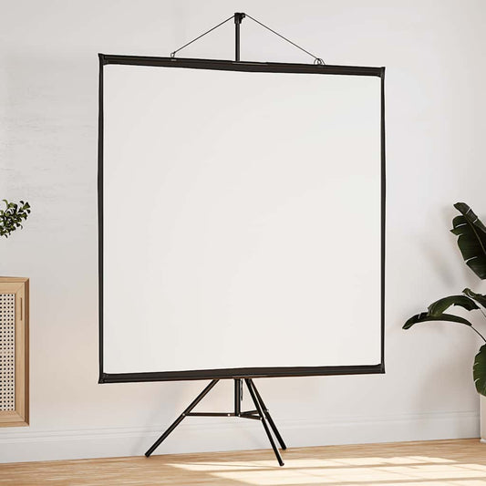 Beamer Leinwand mit Stativ 72 Zoll 1:1